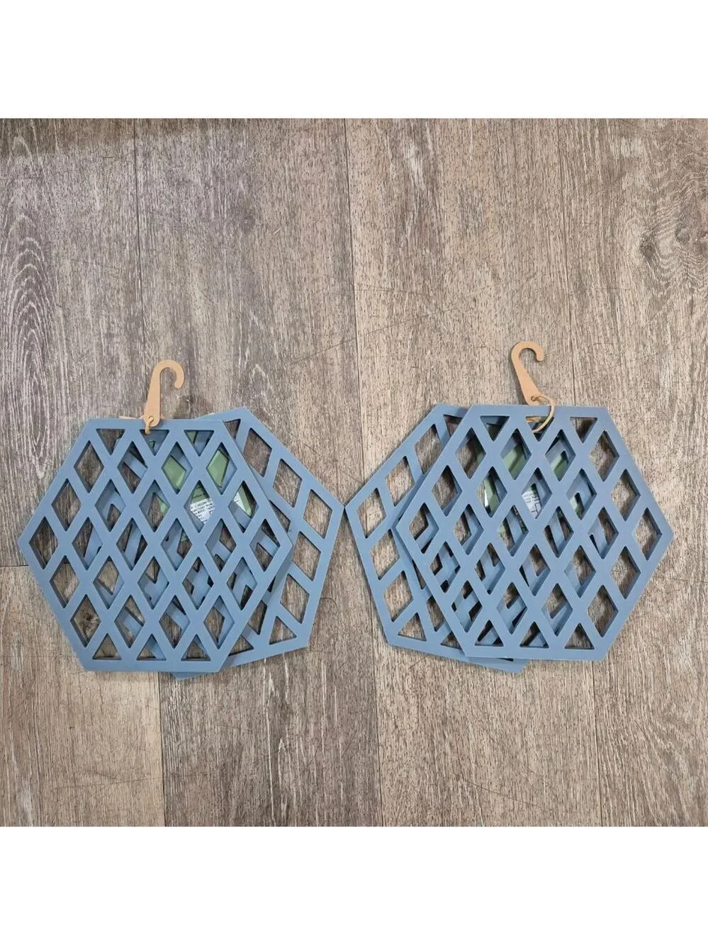 Figmint Blue Silicone Trivets Kitchen Tools One Size